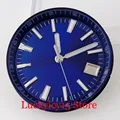 Blue dial hand