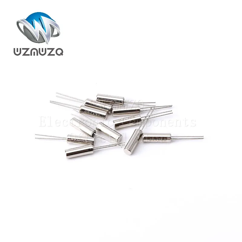 25PCS/Lot 32.768 KHZ 32.768K 3*8mm Cylinder Quartz Resonator 32.768KHZ Oscillator Quartz Crystal 12.5pF &plusmn;10ppm quartz resonator
