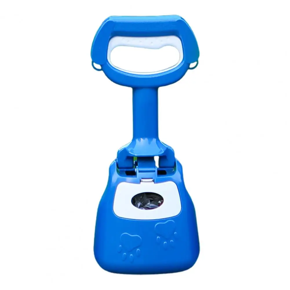 Pet Pooper Scooper Manico Lungo Scanalatura Jaw Poop Scoop Pala Pick Up Animali Rifiuti Raccoglitore Di Rifiuti Strumento Di Pulizia Con Sacchetto Del