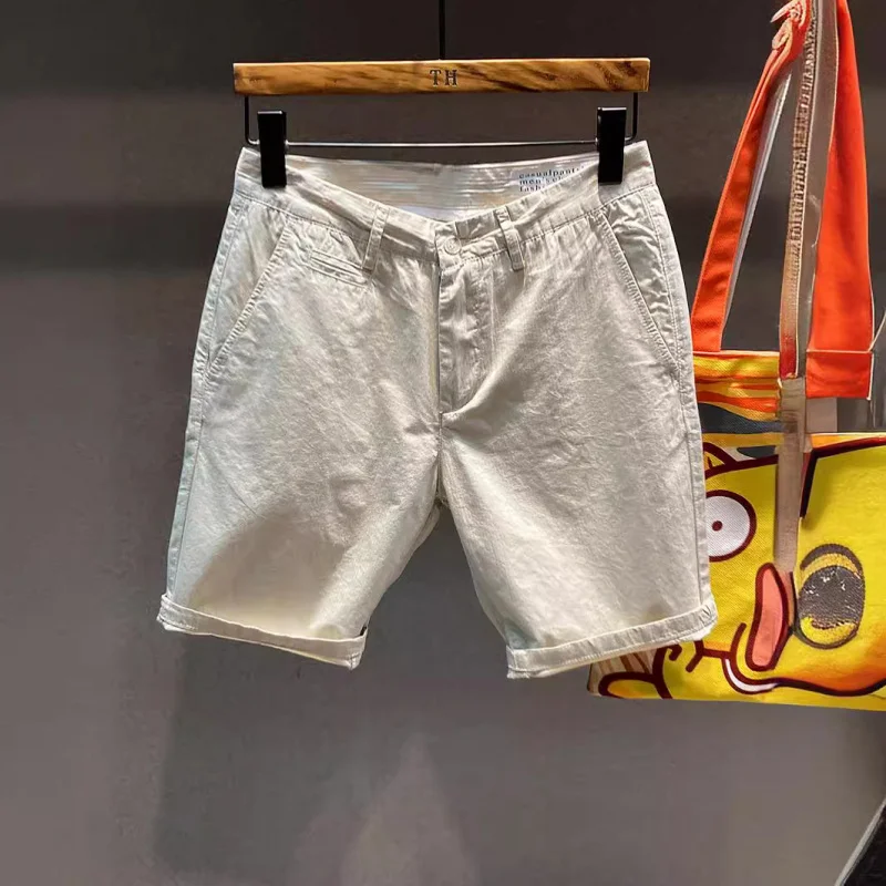 Men's Fifth Pants Children 2024 New Summer Thin Outdoors Slim-Fit Sport Climbing Casual Cargo Shorts