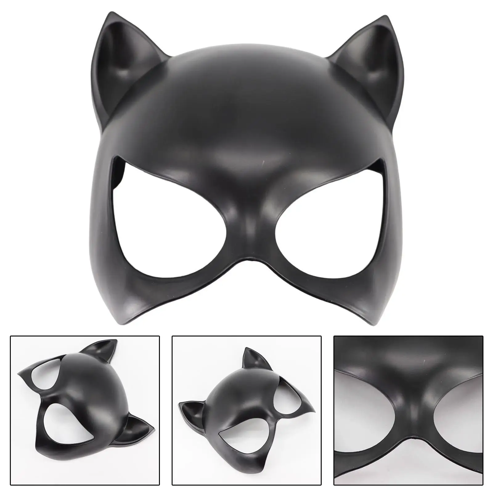 Cat Mask Props Accessory Halloween Costume for Party Halloween Role Playing
