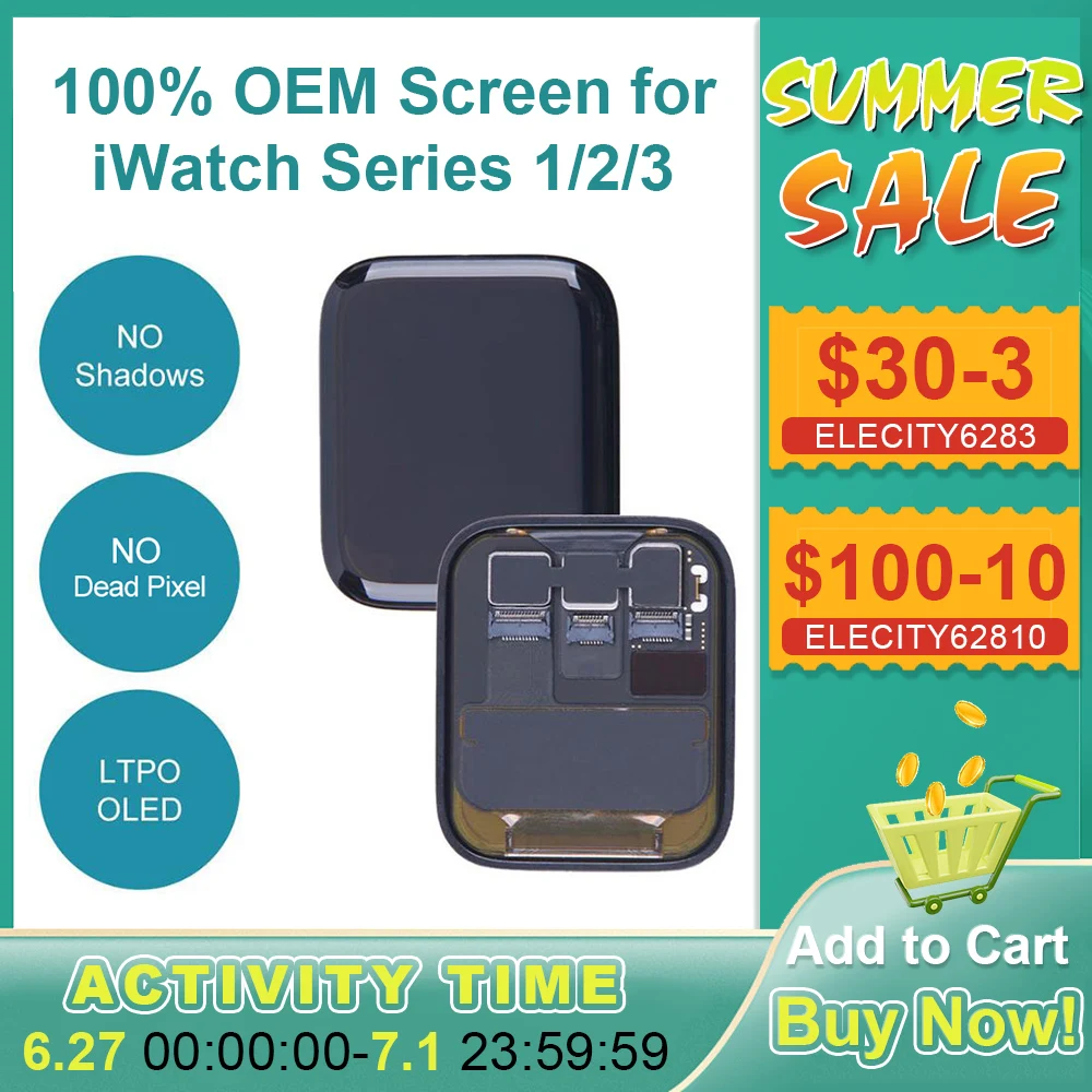 apple watch series 3 screen replacement