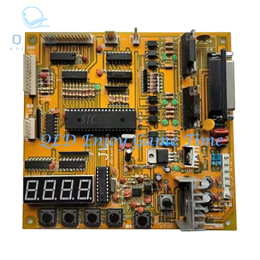 DIY 장난감 크레인 게임 보드, 클래식 옐로우 마더보드 슬롯 PCB 동전 작동식 경품 인형 뽑기 기계