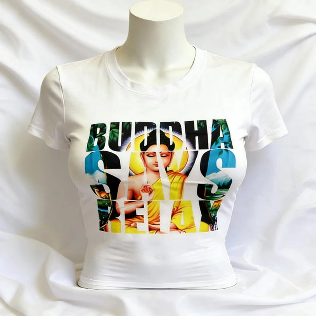 Cute Girls Tees Tops Aesthetic Graphic Tees Tops Y2k Style Women Clothing Streetwear Harajuku Printing Sexy T-shirts Summer 90s 2