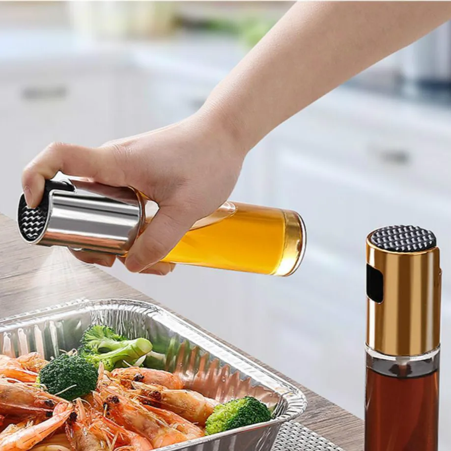 Stainless Steel Oil Spray Bottle Barbecue
