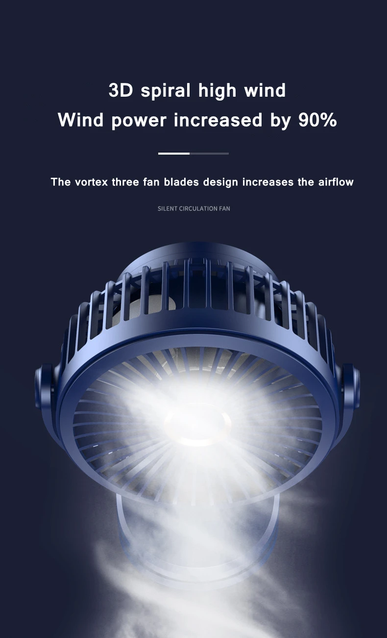 Desk Stand Fan, Ventilador de refrigeração de