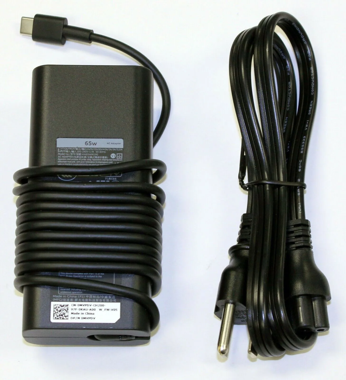 

Huiyuan подходит для DELL 65W USB-C зарядное устройство HA65NM190 MVPDV GJJYR