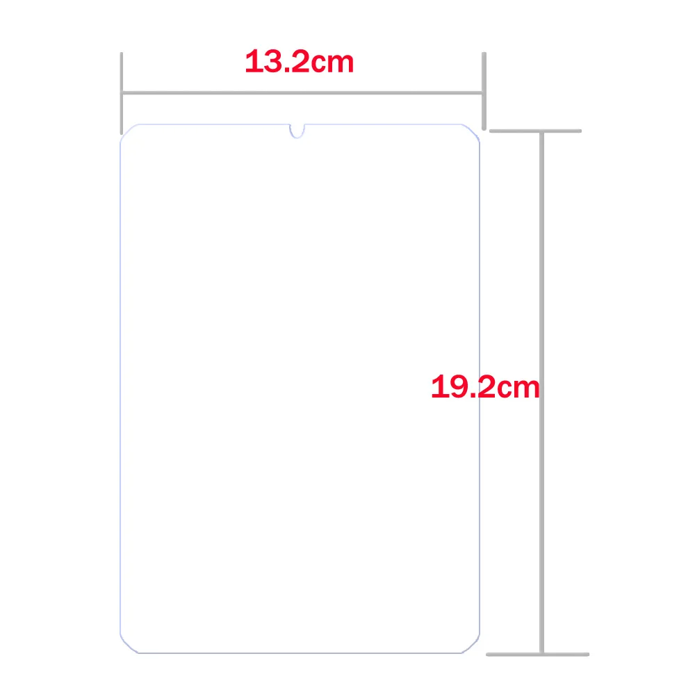 2PCS glass screen protector for iPad mini (2024) 7th generation 8.3'' tempered glass protective film for mini 6th 7th A17 Pro 4
