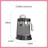 Coffee Maker Bookshelf Counter Table Model Electrical Model Decor Toy 1:12 Dollhouse Miniature Furniture Accessories 4