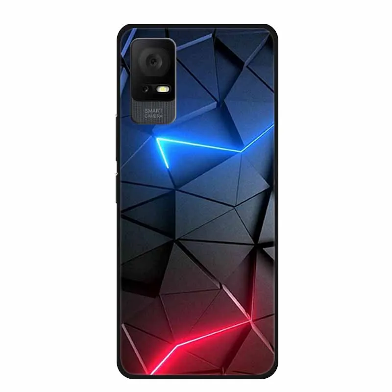 Fashionable Soft TPU Silicone Phone Cover - Stylish Painted Bumper Case