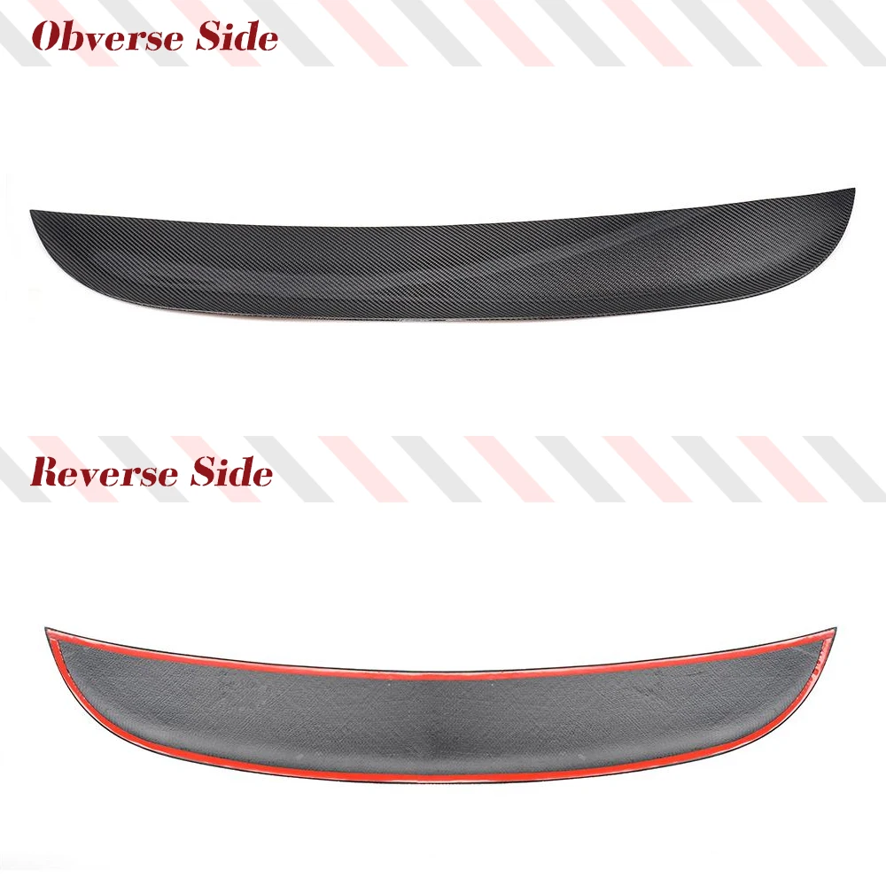 Auto Baule Posteriore Lip Spoiler Ala per Porsche Panamera 2014 2016 In Fibra di Carbonio Baule Posteriore Becco Duckbill Spoiler Labbro Boot Ala No 2015 - immagine 4