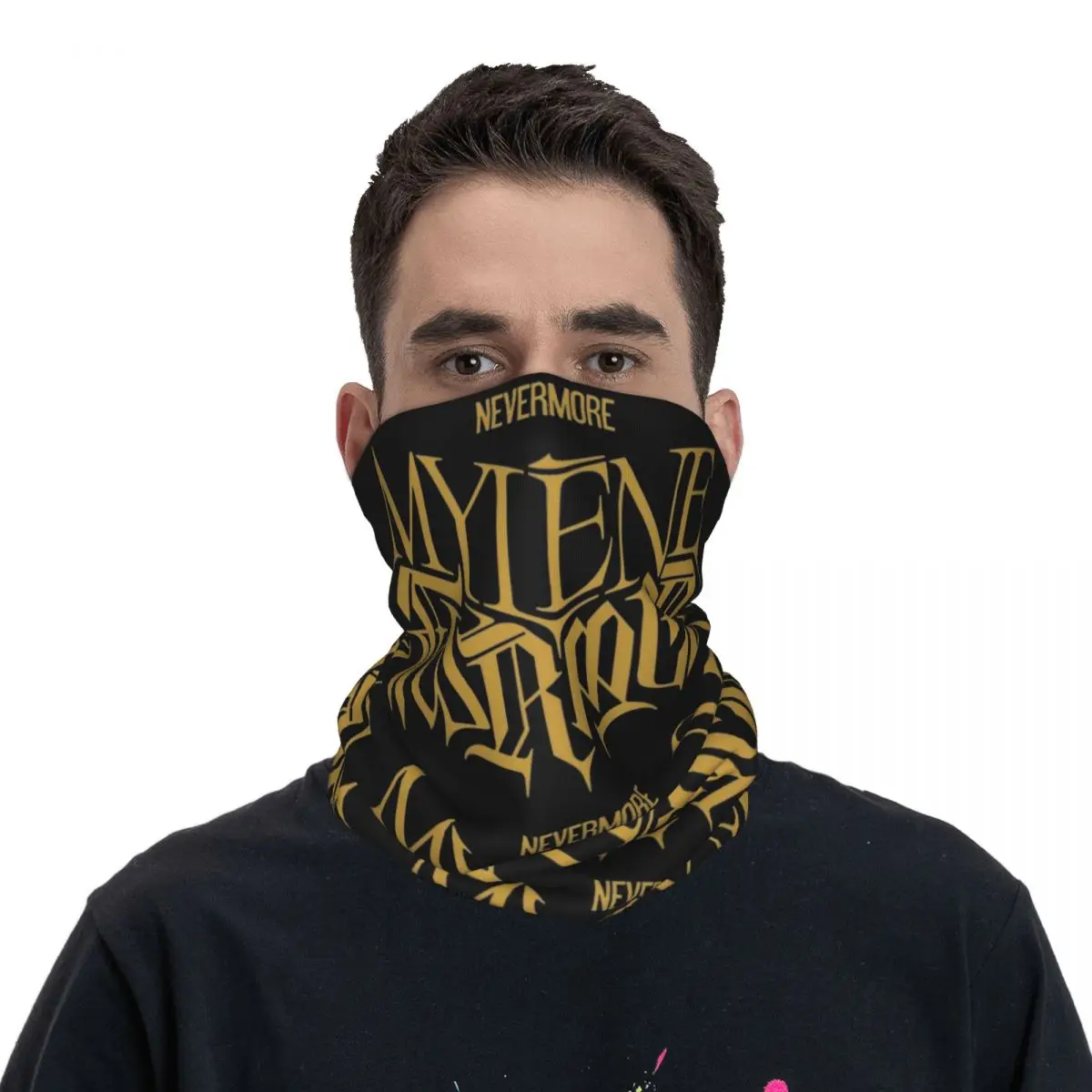 

Mylene фермер 2023 шарф с логотипом Merch Шейная Обложка бандана летняя наружная спортивная повязка для волос повязка на запястье для мужчин женщин дышащая