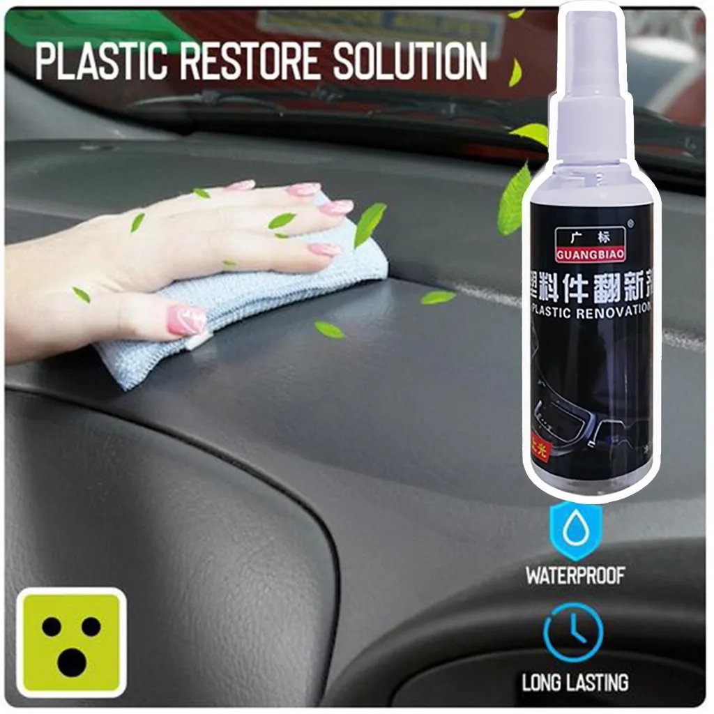 

Plastic Parts Wax Instrument Panel Retreading Agent Auto Plastic Renovated Coating Paste Maintenance Agent Automotive Interior
