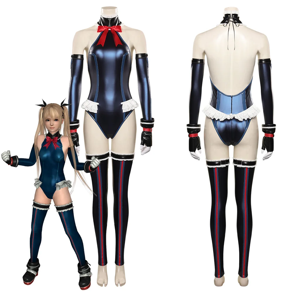 

Dead cos or Alive Marie Rose Cosplay Costumes Jumpsuit Outfits Halloween Carnival Suit