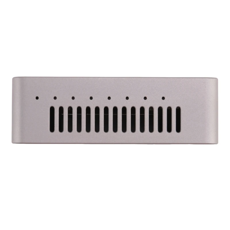 M.2 NVME SSD 클론 듀얼 베이 Nvme 도킹 스테이션, M2 SSD 및 M 키 SSD용 C 타입 외장 하드 디스크 박스, USB3.2 Gen2