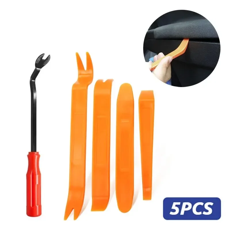 

Auto Door Clip Panel Trim Removal Tools Kits Navigation Blades Disassembly Plastic Car Interior Seesaw Conversion Repairing Tool