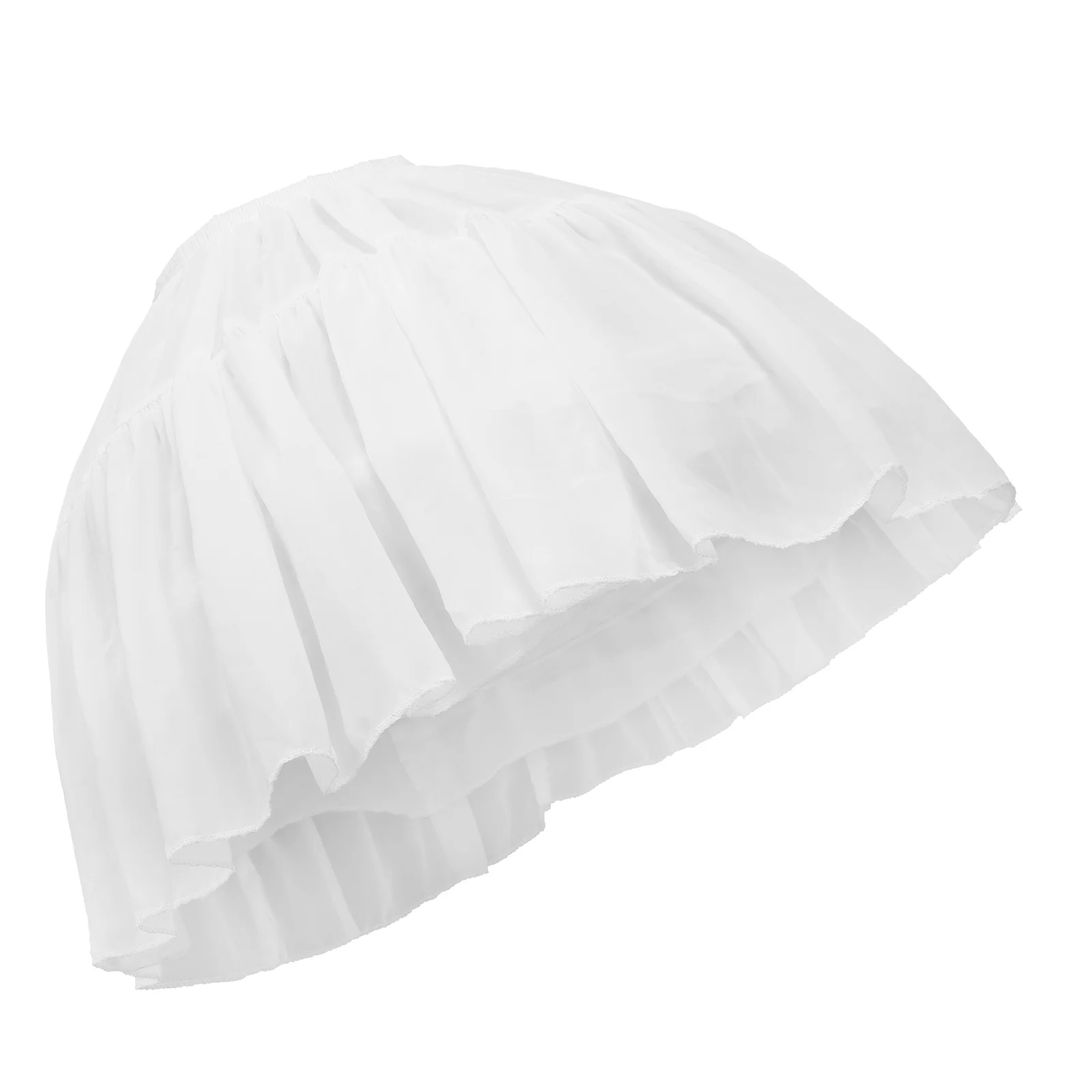 Pannier Tutu Skirt Short Tulle Costume Underskirt Fabric Adjustable Petticoat Gauze Bubble Women's