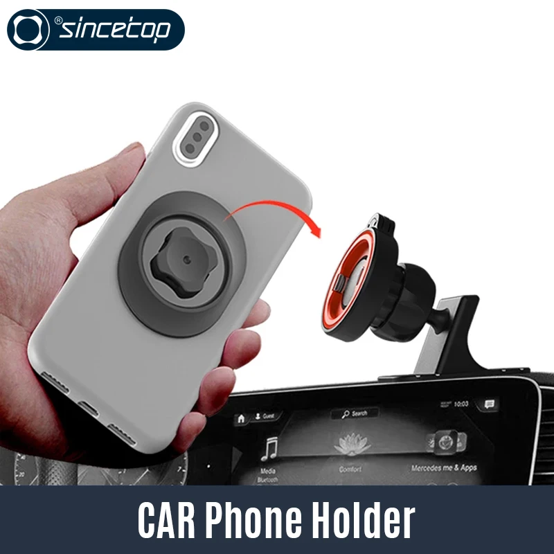 Universal Car Phone Holder Mount – Portable Dashboard & Windshield GPS Stand Accessory