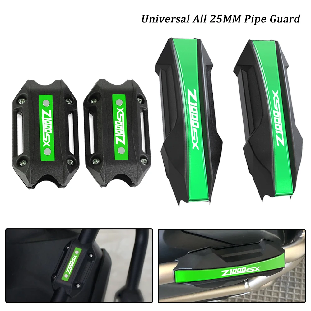 

For KAWASAKI Z1000SX Z 1000SX 1000 SX 2011-2023 2022 Motorcycle 25mm Engine Crash bar Protection Bumper Decorative Guard Block