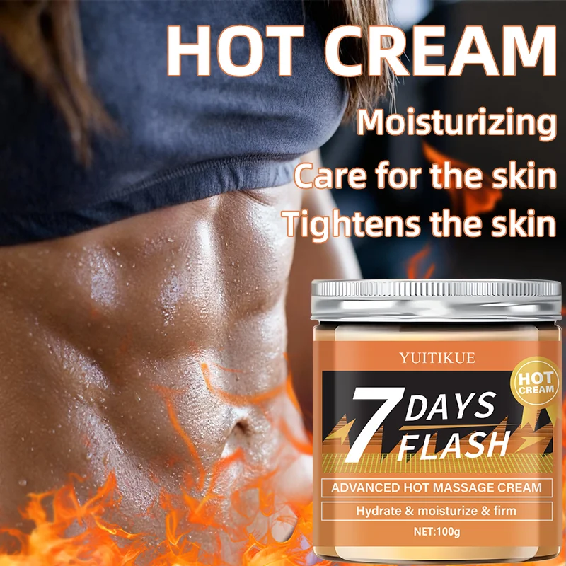 YUITIKUE 7 Days Shine   Premium 100g Hot Compress Massage Cream - Moisturizing, Nourishing, and Firming