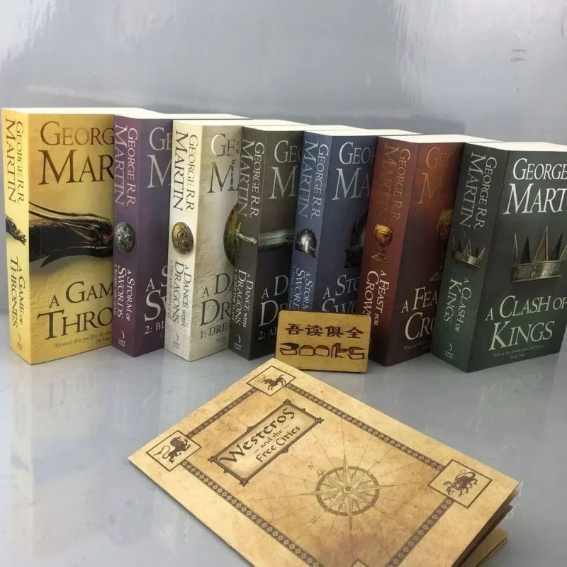 驚きの価格が実現！ Ice of Song A English and in Books 7 of Set Complete Fire 洋書