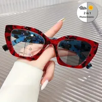 Smart Photochromic Sunglasses for Reading Glasses Vintage Progressive Multifocal Presbyopia Eyewear Finished Bifocal Eyeglasses 1