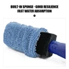 Microfiber Long Handle Car Tire Cleaning Brush Braided Cloth Can Hang Car Tire Cleaning Brush 4