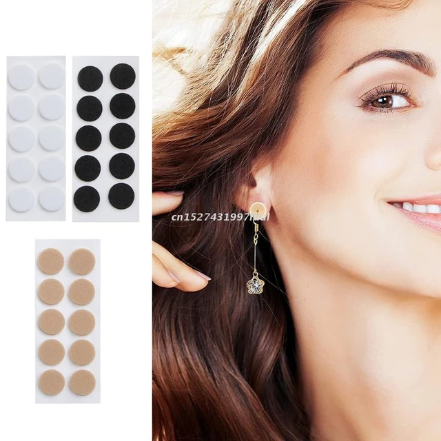 240 Pieces Earring Support Patches Earring Pads Foam Earring Lifters Ear  Lobe Support Pads Earring Backs for Droopy Ears Heavy Earrings Support Pads  : Amazon.in: Home & Kitchen