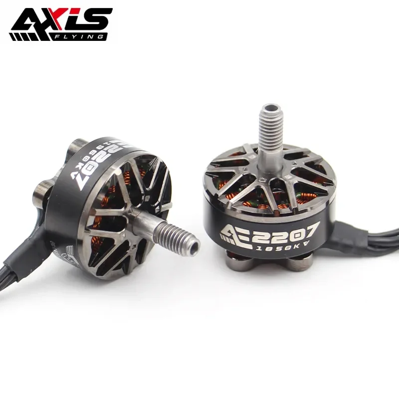 

AXISFLYING AE2207 1850KV 1960KV Brushless Motor 4~6S Lipo 5mm Shaft High Quality Motor Suitable for 5inch Propeller FPV Drones