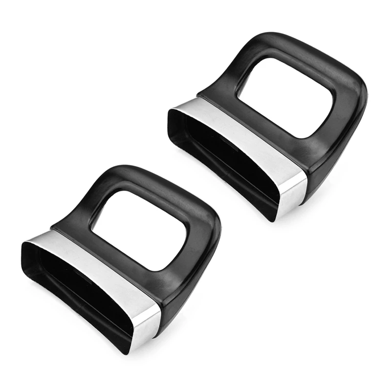 

Y1UB 2pcs 2-hole Metal Pressure Pan Short Side Grip Cooker Sauce Pot Handle