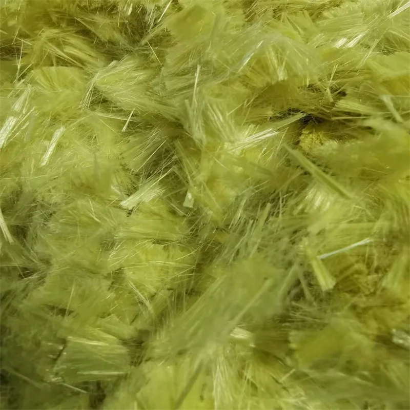 Aramid 1414 counterpoint fiber, Kevlar chopped fiber, concrete structure reinforcement and repair Aramid staple fiber