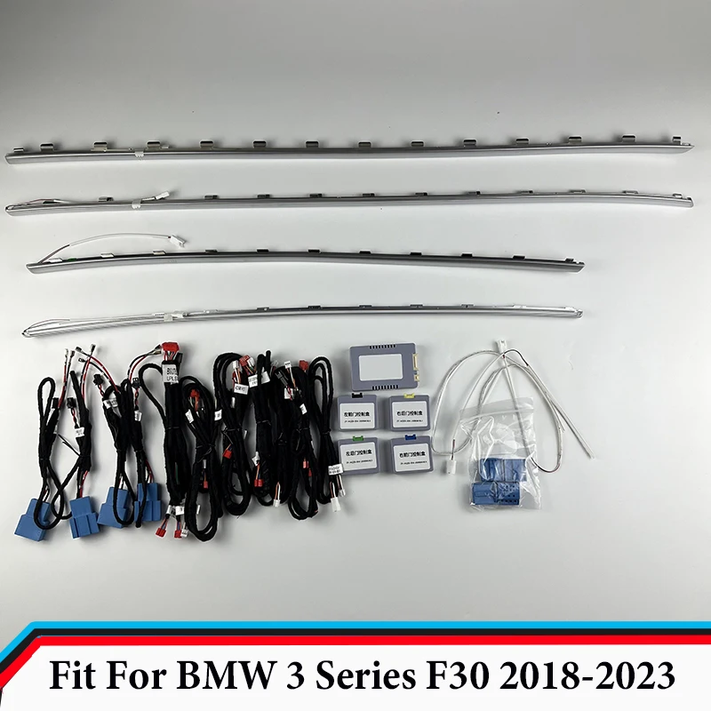 

Electroplated Strip Color Atmosphere Lamp Suitable for BMW 3 Series F30 2018 2019 - 2023 Four Door Reinforced Atmosphere Lamp