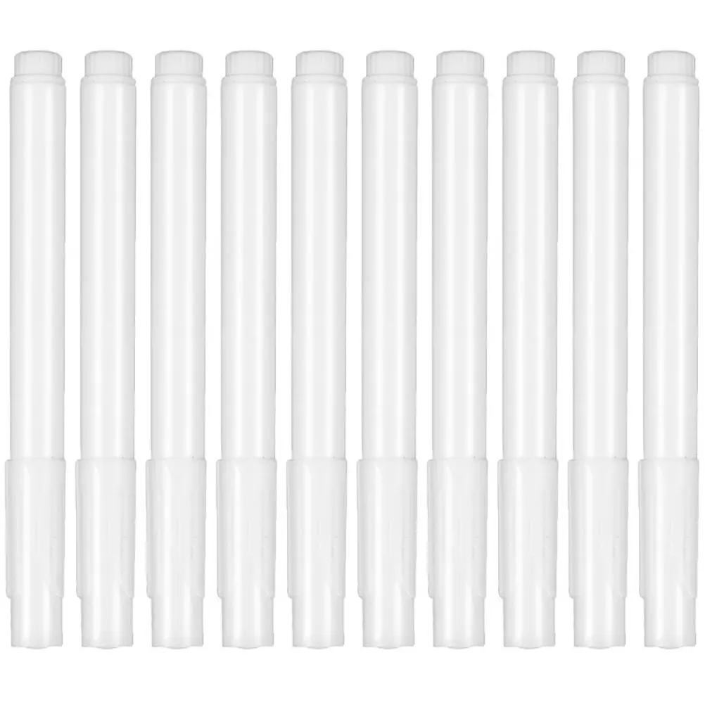 10Pcs 소형 액체 분필 마커 유리 창 거울 벽 학교 사무실 그림 그리기에 대 한 흰색 지울 수 있는 칠판 쓰기 펜