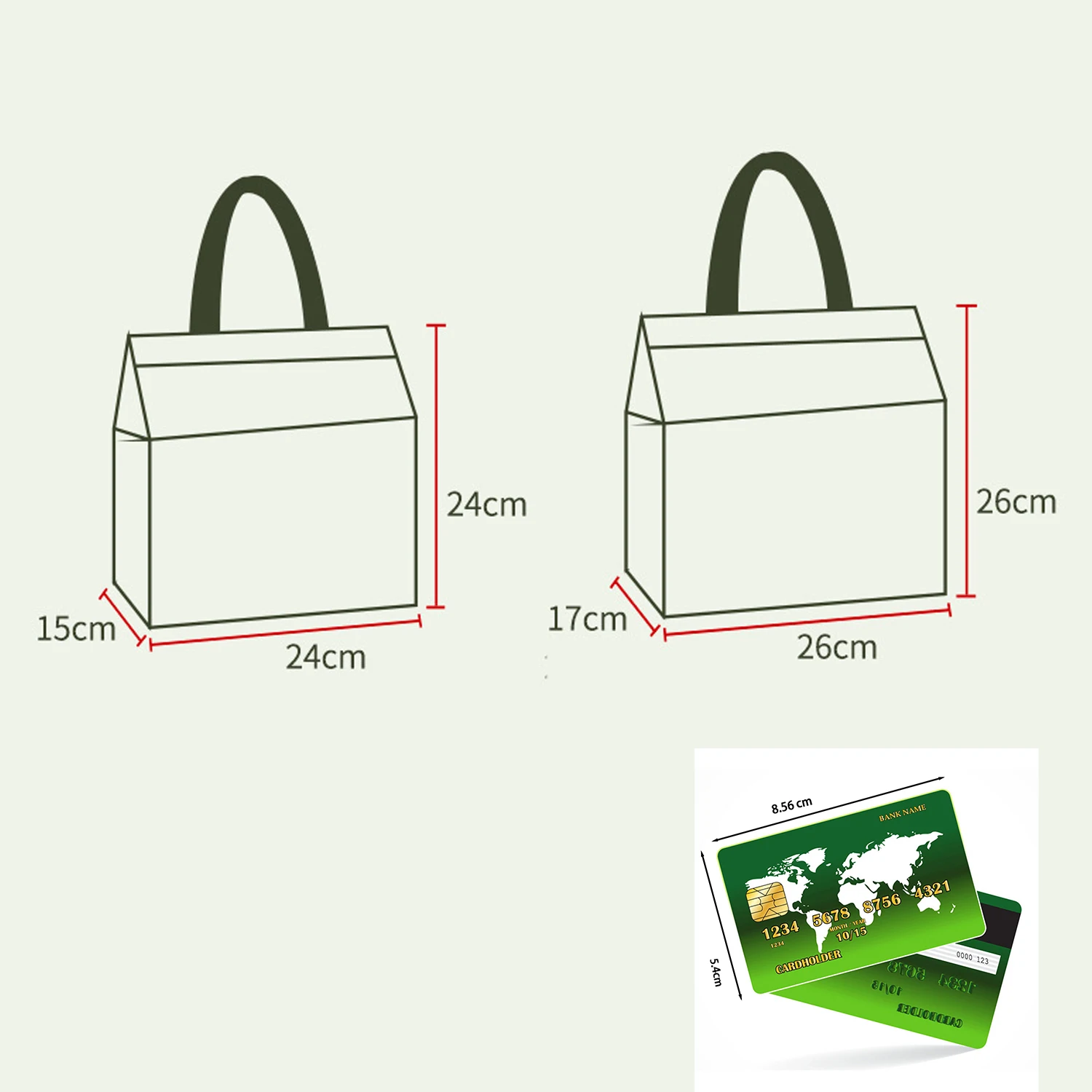 Portable Foldable Cooler Bag, Waterproof Aluminum Foil Thermal Box, Multifunctional Cak... - SKU FCB01346 - UGI Packaging