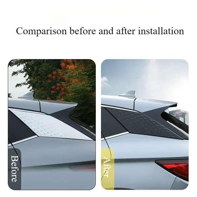 Car Window Pillar Posts Trim B C Column Cover Sticker Decal For BYD YUAN Plus ATTO 3 Champion Edition Auto sticker Accessories 2