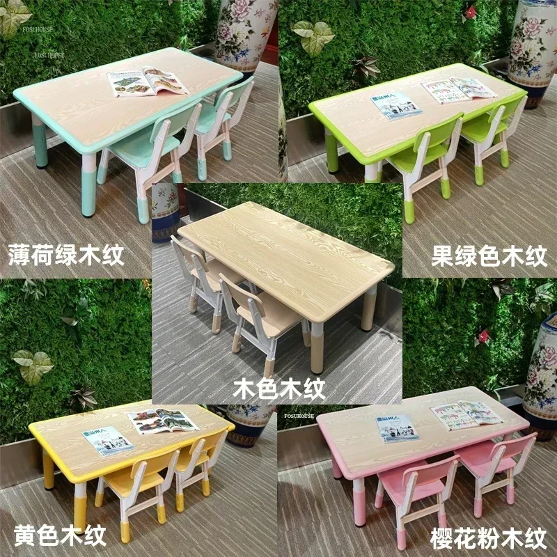 Modern Children Tables Multi-function Writing Desks Kindergarten Tables And Chairs Child Reading Small Table Home Room Desks
