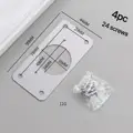 4KA 4pcs 24screws