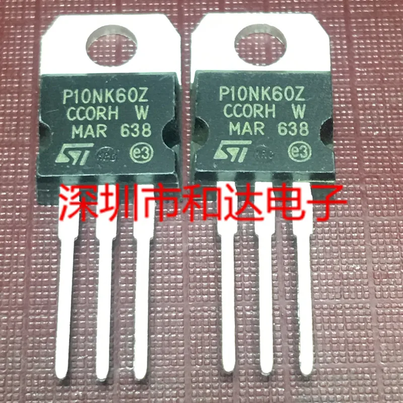 

5PCS-10PCS P10NK60Z STP10NK60Z TO-220 600V 10A NEW AND ORIGINAL ON STOCK
