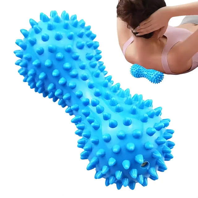 1pc Spiky Peanut Massage Ball Foot Muscle Massager Relaxation Fitness Yoga Fascia Ball Colorful  Acupressure Massage Ball 3