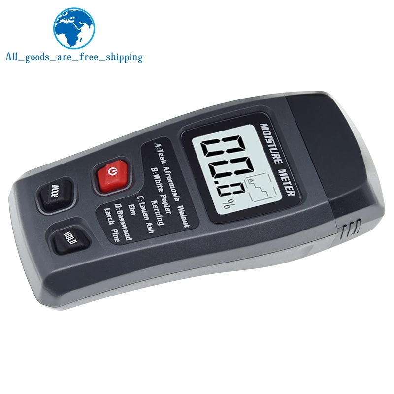 Wood moisture meter wood moisture meter hygrometer timber damp detector tree density digital wood humidity tester