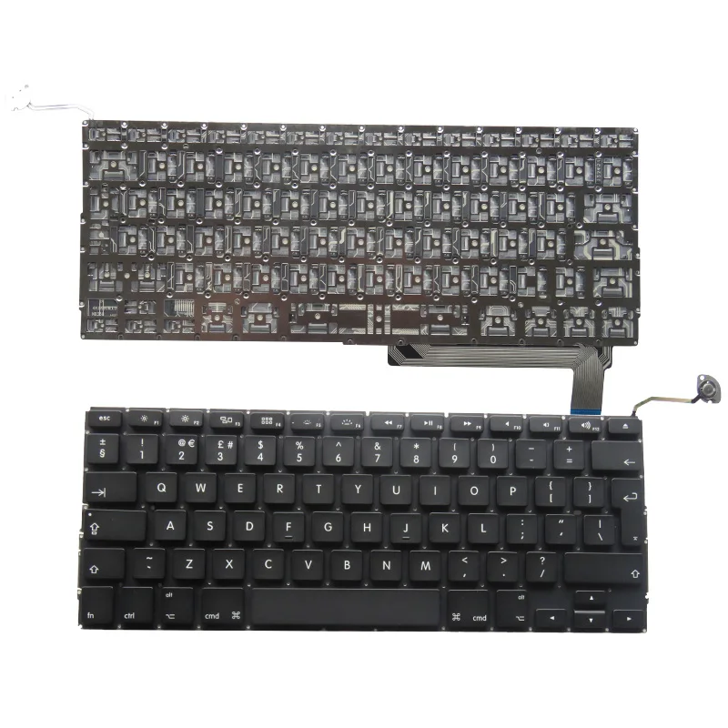 Nuova Tastiera Versione Uk Per Macbook Pro 15 "A1286 Laptop Notebook Tablet 2009 2010 2011 2012 Anno
