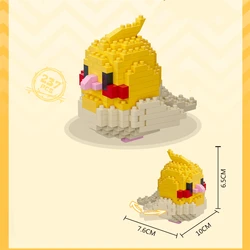 Kawaii Cute Bird Mini Building Blocks Set - Creative Educational Toy for Kids - Perfect for Decoration and Play (8914)