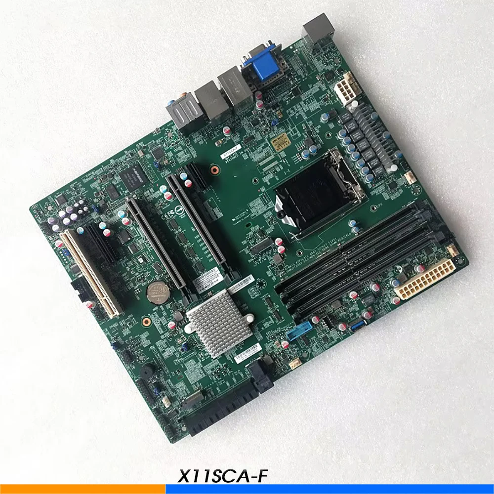 For Supermicro X11SCA-F LGA1151 C246 DDR4 One-Way Workstation Motherboard 2 For Supermicro X11SCA F LGA1151 C246 DDR4 One Way Workstation Motherboard