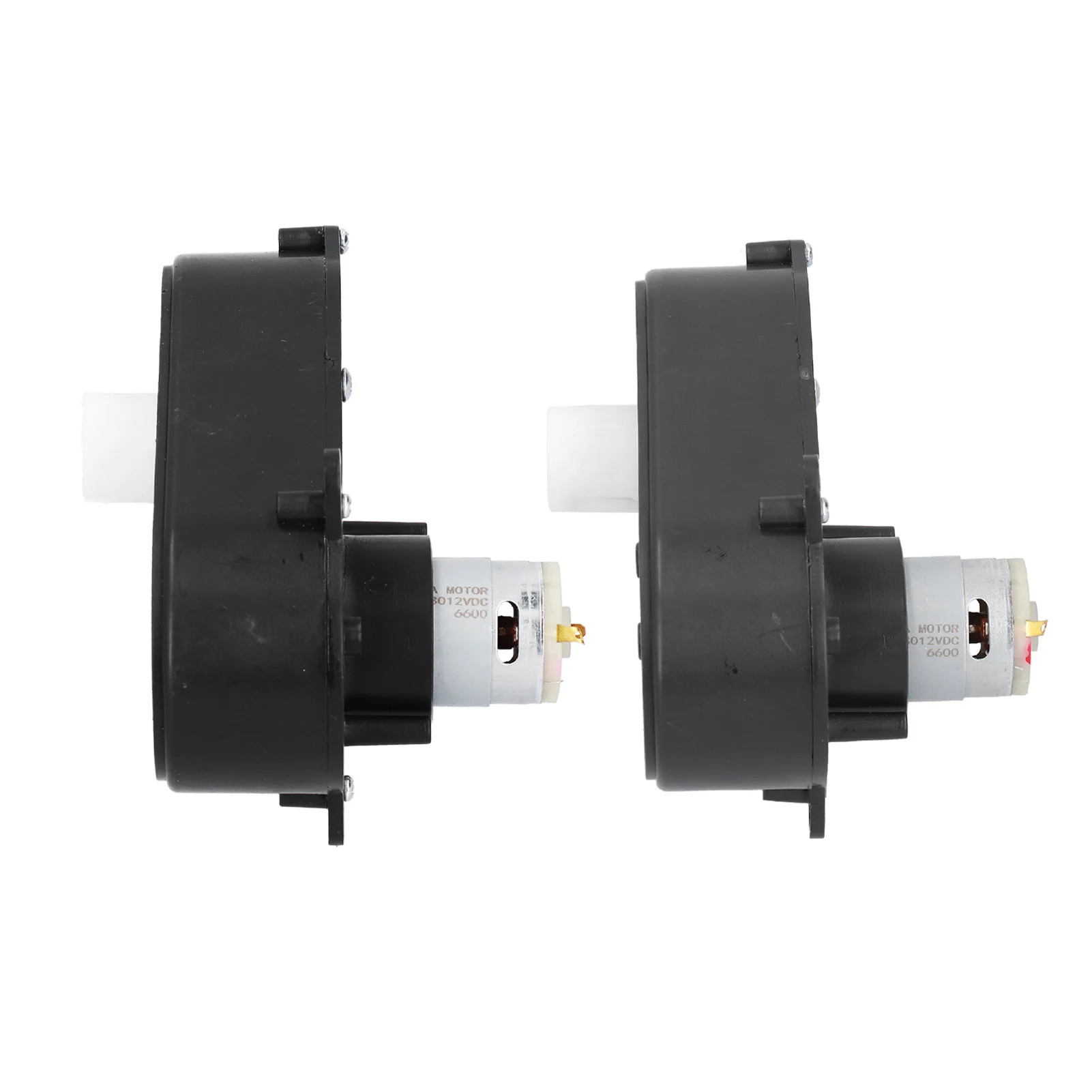 12V RS380 Steering Motor 12V RS380 Motor Electric Car Remote Control Steering Replacement 6600RPM brushed motor
