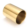 Pen Organizer Holder Stationery Desktop Storage Flower Brush Makeup Container Pot Metal Containers Cup Bucket Golden 3