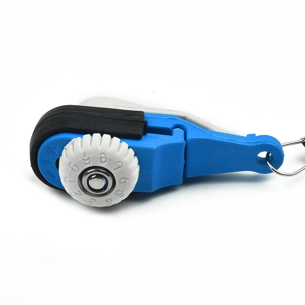 Strumento Di Alta Qualità Downrigger Release Clip Sea Fishing Buckle Release Traina In Acciaio Inossidabile 5.5*1.72*2.6Cm Blu + Bianco