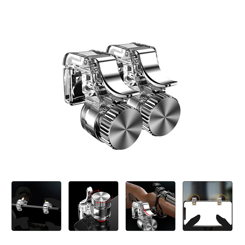 

1 Pair of Portable Game Triggers Creative Game Accessories Compatible for R11s
