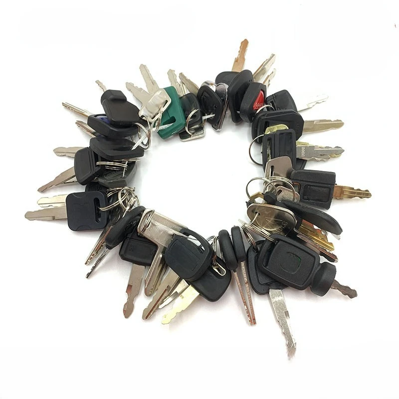 Parti Dell'Escavatore Xojox Per Liugong Sany Kubota Katsu Steel Hitachi Modern Xugong Set Di Chiavi Di Avviamento Dell'Accensione Complete