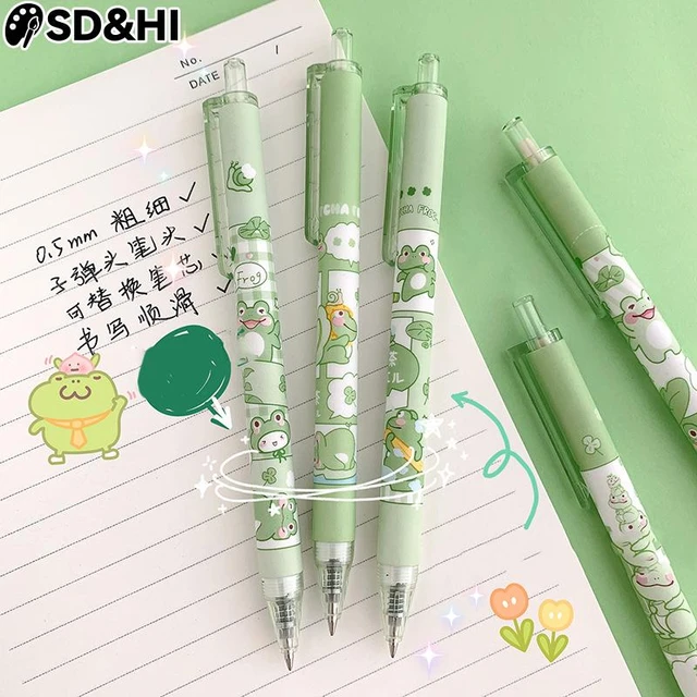 Stylos De Papeterie Japonais Pour La Rentrée Scolaire, Style Coréen, Mignon  Kawaii, Accessoires De Bureau, Fournitures Scolaires - Gel Stylos -  AliExpress