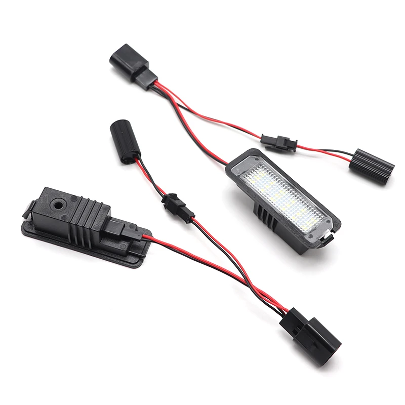 รูปสินค้า แผ่นไฟ LED ตกแต่งรถยนต์ 2 ชิ้น สำหรับรถยนต์หลายรุ่น